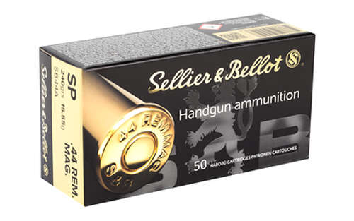 Ammunition Sellier&Bellot Pistol 44Magnum S&B 44MAG 240 SP 600RD CS • Model: Pistol